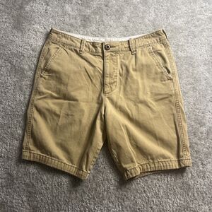 Hollister Classic Fit Cargo Shorts Mens Size 32 Khaki Casual Y2K
